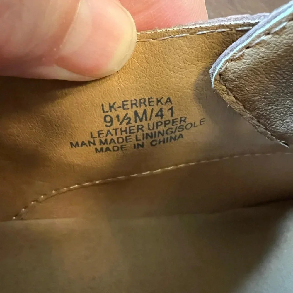 Lucky brand leather snakeskin loafers. Size 9.5. NWOT. - Picture 5 of 8